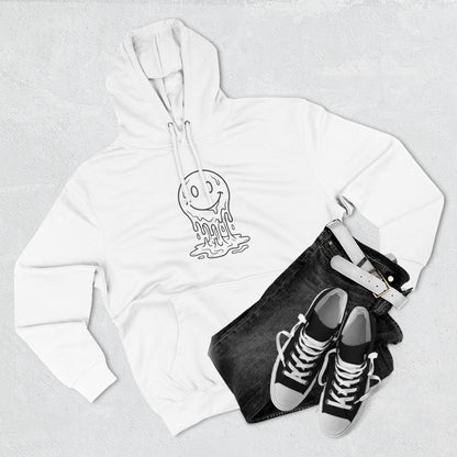 Melting Smile Hoodie — Gentle Soul Graphic Fleece Hoodie